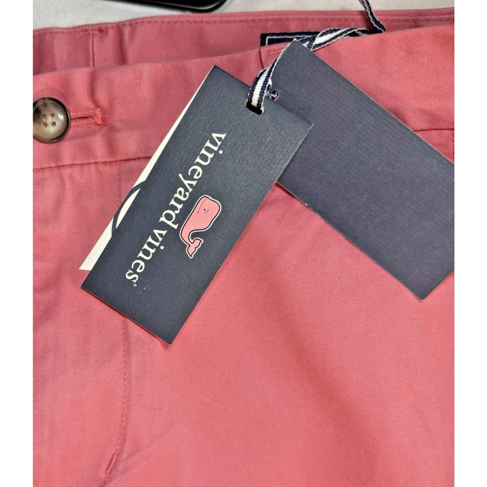 NWT Vineyard Vines breaker pant 30x32 lobster reef color pinky coral NEW - Picture 3 of 4